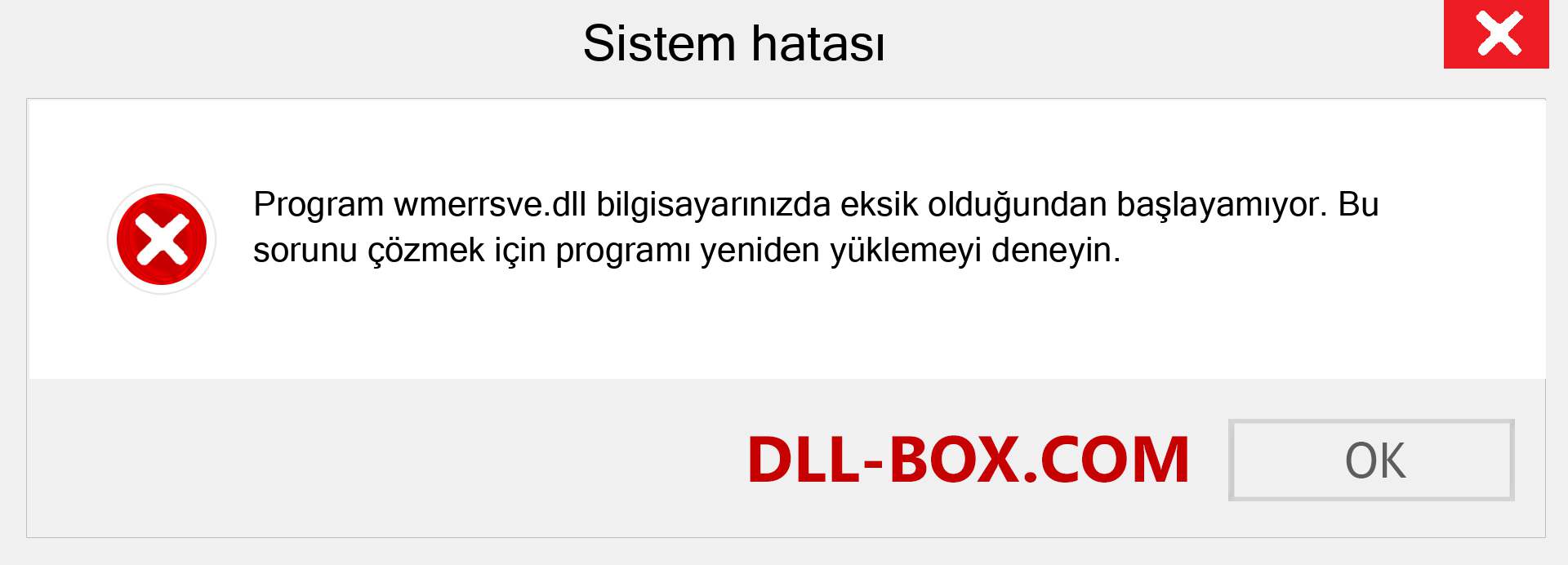 wmerrsve.dll dosyası eksik mi? Windows 7, 8, 10 için İndirin - Windows'ta wmerrsve dll Eksik Hatasını Düzeltin, fotoğraflar, resimler